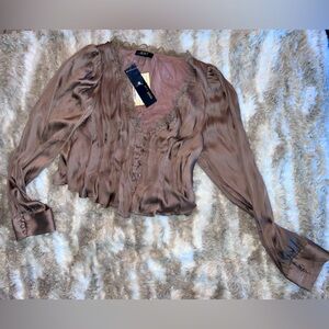 NWT - Reset by Jane - Size Large Blouse -